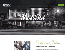 Tablet Screenshot of messina.ca