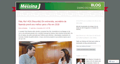 Desktop Screenshot of blog.messina.com.br